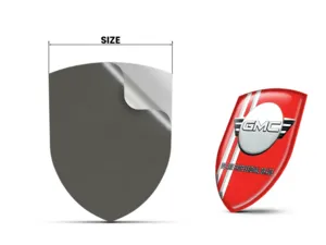 GMC Personalized Logo Stickers Style Max Lasting Pro